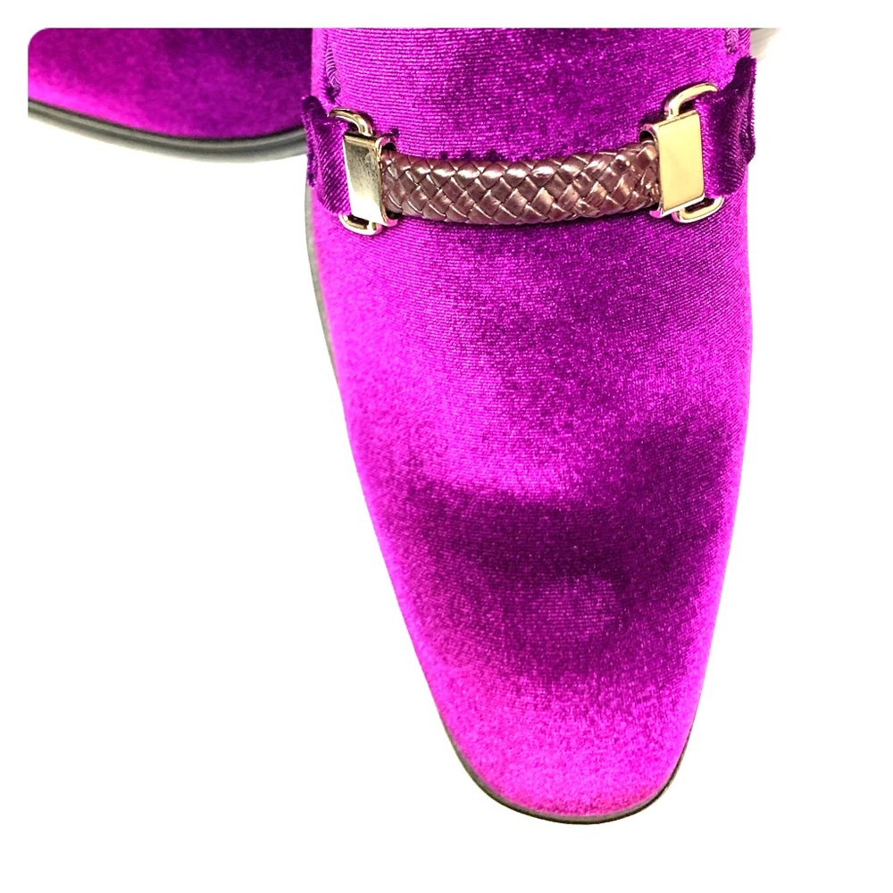 Purple shoes for men